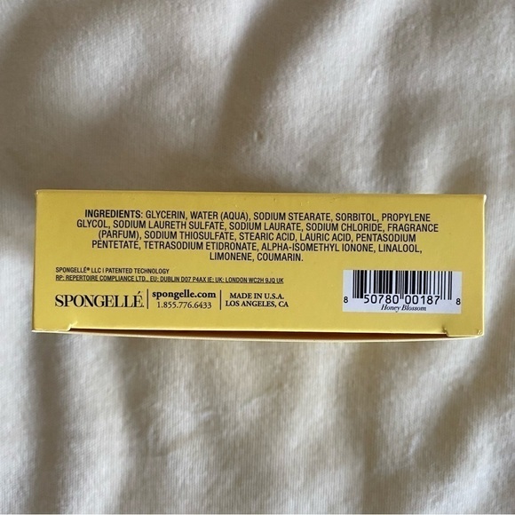 Spongelle Honey Blossom Body Wash Infused Buffer NIB - Picture 4 of 6